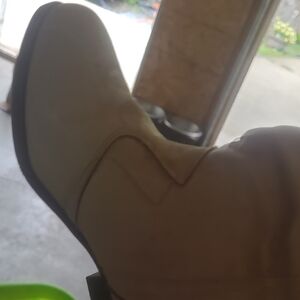 one 5 one White Cowboy Western Boots